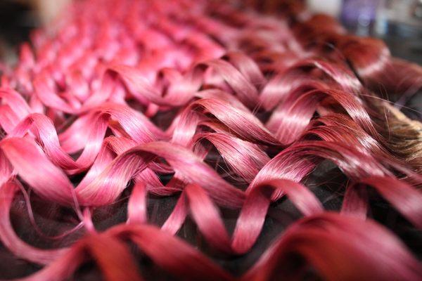 Custom Colored Hair Extensions