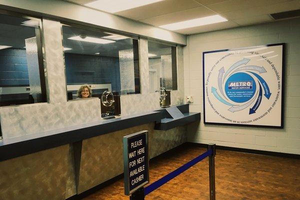MWS has completed renovation of their customer service center, complete with new teller windows.