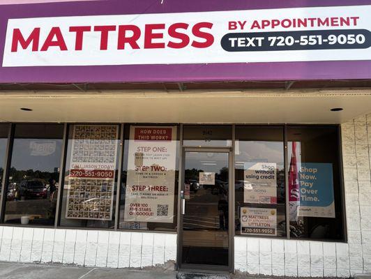 Mattress by appointment Littleton