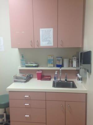 One of the exam rooms