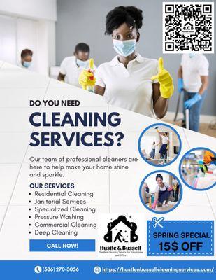Hustle & Bussell Cleaning Services
