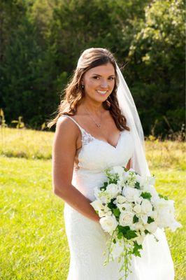 My daughter in wedding day.