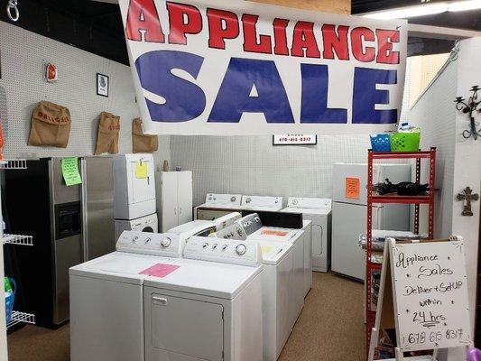 ATeam Appliance Sales Located inside Unique Treasures 3635 Highway 78 W, Snellville, GA 30039 (678) 344-4858 https://maps.app.goo.gl/5eWGs