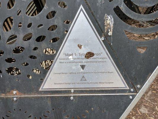 Mod 1: Tetrahedron, Memphis