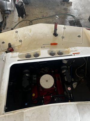 Blue & Red Mobile Boat Repair