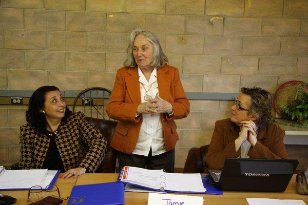 Our CEO, Genie Z. Laborde, teaching one of our "Influencing with Integrity" (small group) seminars