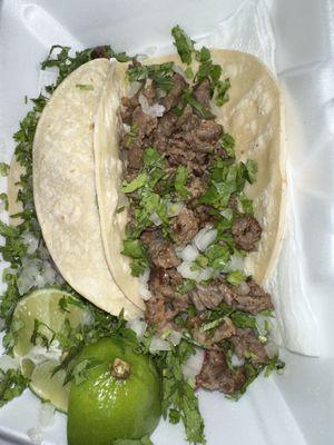 Look at that perfect taco it was also very delicious