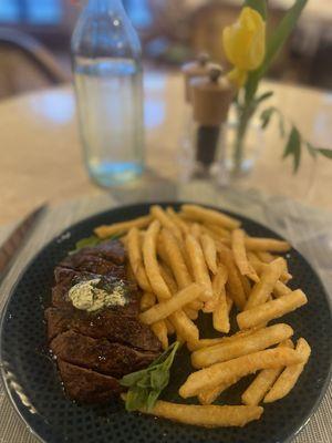 Steak frites for dinner