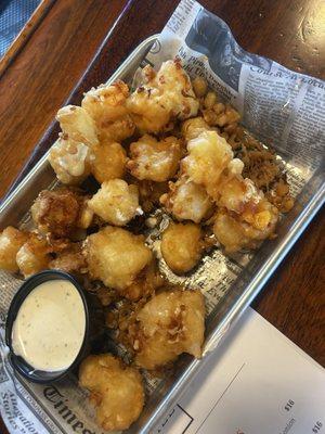 Cheese curds! Yum!!