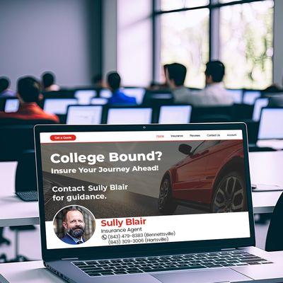 Contact us today to discuss your auto insurance needs and drive with confidence as you embark on this new chapter...