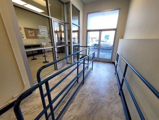 View when you exit. I like how they added rails