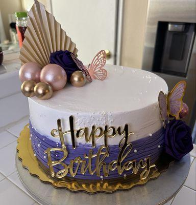 Beautiful birthday cake