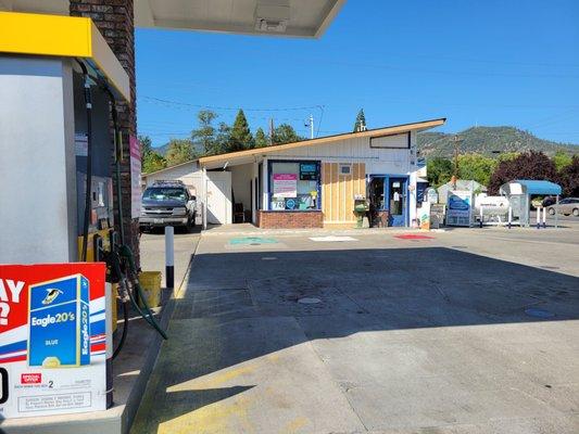 Service Station from pump