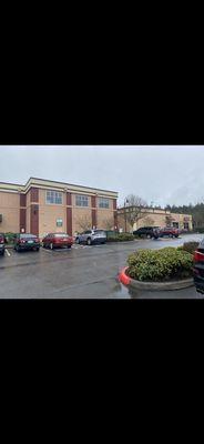 Outside of our office, entrance