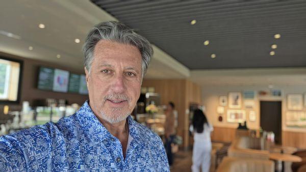 ROSARIO S. CASSATA AT STARBUCKS IKN WESTHAMPTON LONG ISLAND NY.