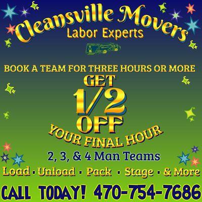 Cleansville Movers
