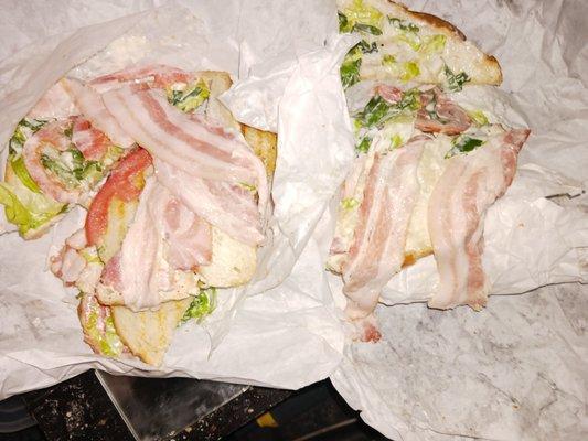 Completely Raw bacon