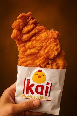 Jumbo Thai Fried Chicken at KaiPop. ONLY SUNDAY 10-2pm