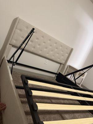 Broken bed!