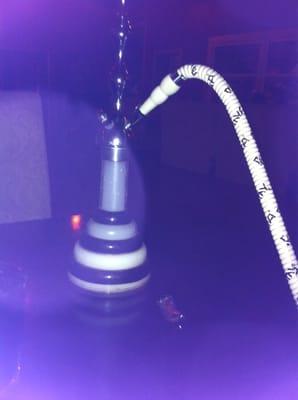 The hookah I had tonight! Rose-vanilla, with a milk filter!