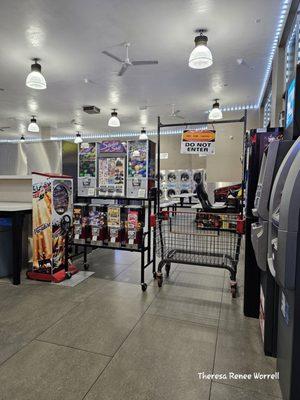 Half of the laundromat is closed till 6:30 am, so we are all not spread out while cleaning is taking place