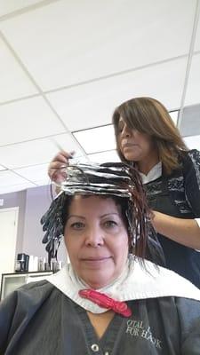 Lupe, Professional Hair Color Style at Entangled Salon, Woodland Hills