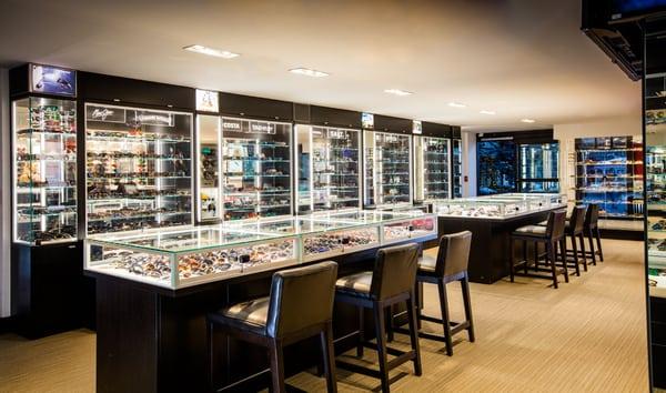 Full Scale Optical Boutique: We carry the finest designer and sport frames in sun & optical, all available in Rx.