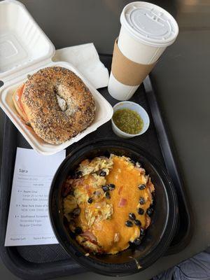 NY State of Mind, Southwest Scramble, Apple Chai