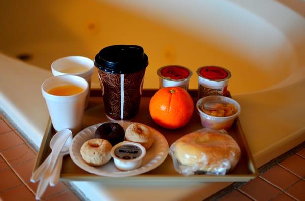 Great selection of food. There are even more than what I have here.