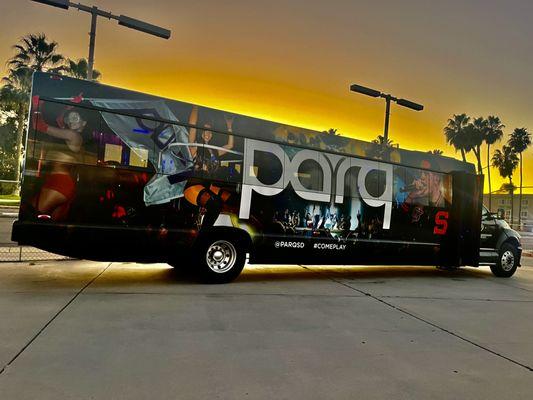 Admiral Bus! LARGEST PARTY BUS IN SAN DIEGO! 40-50 passenger