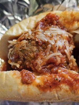 A beautiful meatball