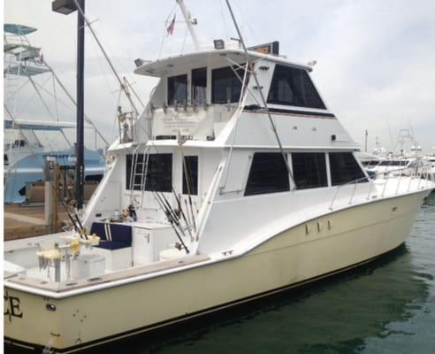 The finest charter boat anywhere.