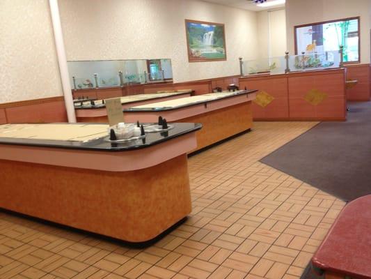 It's a buffet that offers take out.