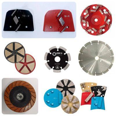 Quality Diamond Tooling for Surface Prep and Polishing.  Diamond Blades