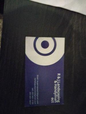 R&J Landscaping and Handyman