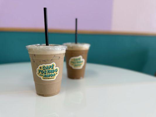 Dirty Horchata Latte and De La Olla Latte