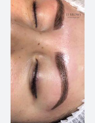 Microblading + Shading by Li Brows