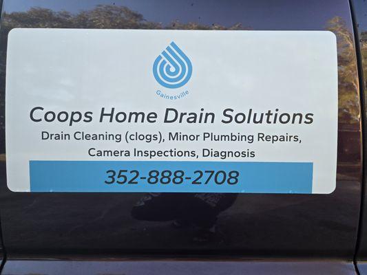 Coops Home Drain Solutions