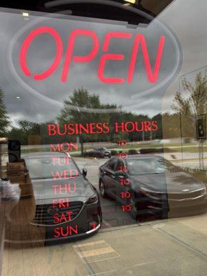Business hours