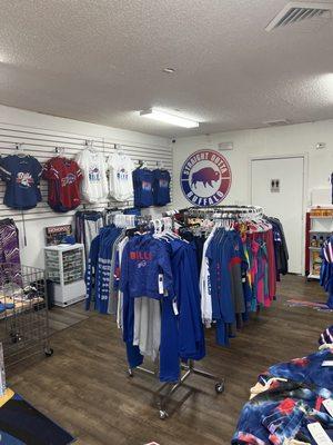 Buffalo sports clothing