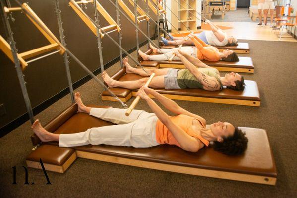 Pilates Wall Unit (tower/springs) classes