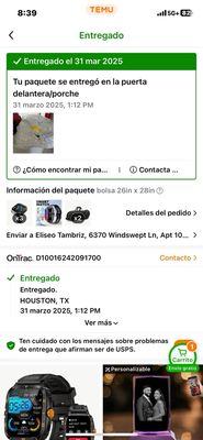 They have a photo and say it arrived, but they don't know the location. I never found my package.