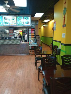 Empty restaurant all the time