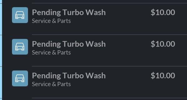 this is what us charged me