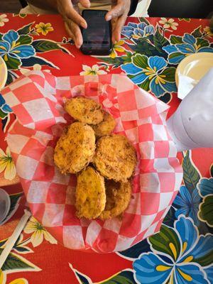 Fried green tomatoes