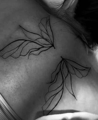 Fairy wings tattoo by Angel book now (840)250-9879