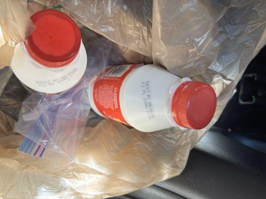 Unexpired Milk brand will spoiled milk inside