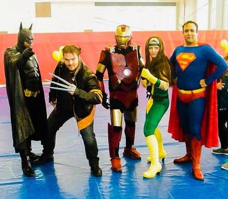 Charity Event held at the center. The Heroes Alliance came out for.