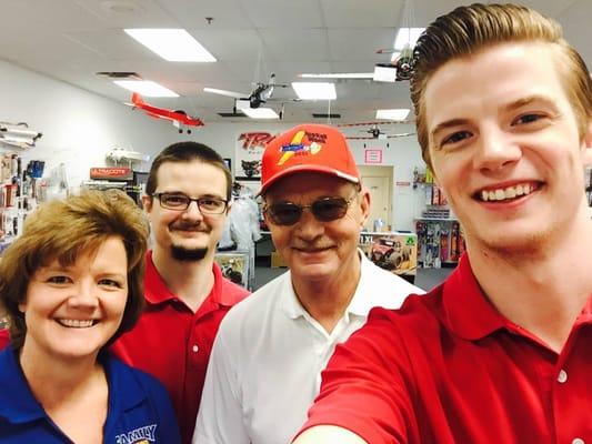 Meet the family! Billy, Cindy, Dodger and Dillon