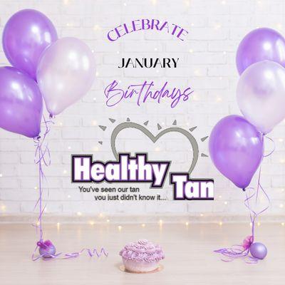 To help celebrate your birthday all month long receive 10% off each Airbrush Tanning session. Appointments are required. Exp. 1/31/25